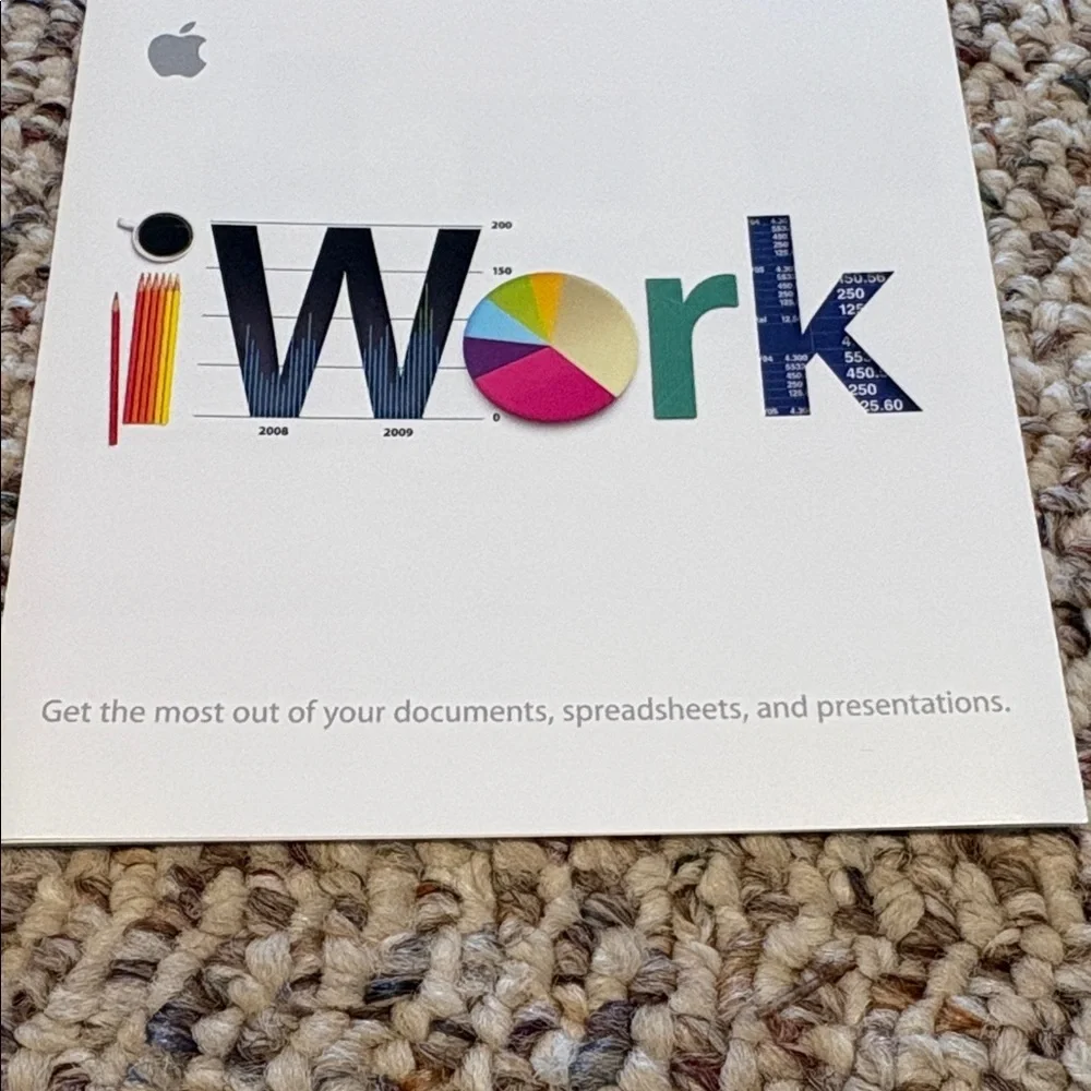 Apple iWork 09 CD for MacBooks